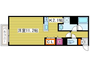 バロンド－ルの物件間取画像